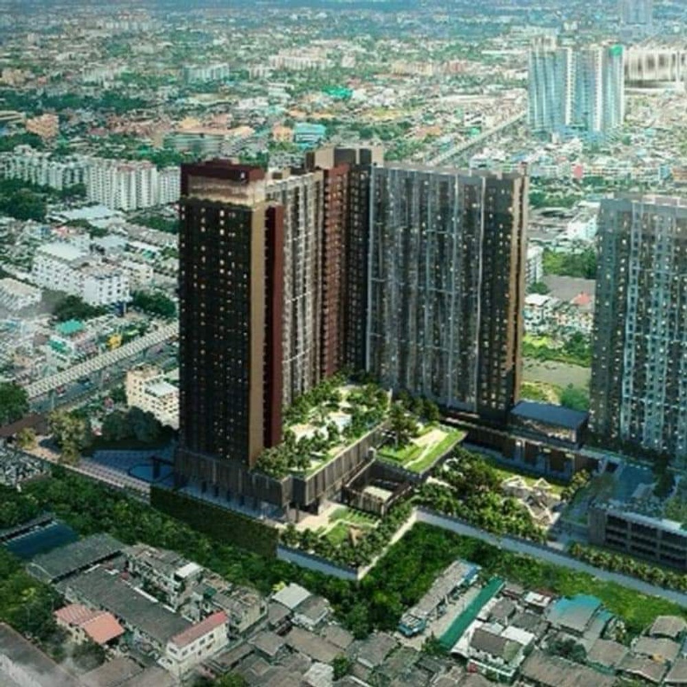 คอนโดเดอะปารค ติดรถไฟฟ้าเดอะมอลลบางแค ให้เช่า เข้าอยู่ได้เลย
