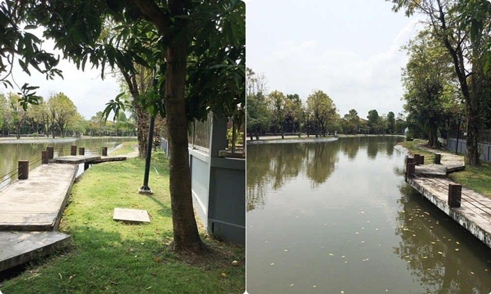 ขายบ้านเดี่ยว บรรยากาศบ้านสวน หมู่บ้านบ้านชลลดา เลค สุวรรณภูมิ
