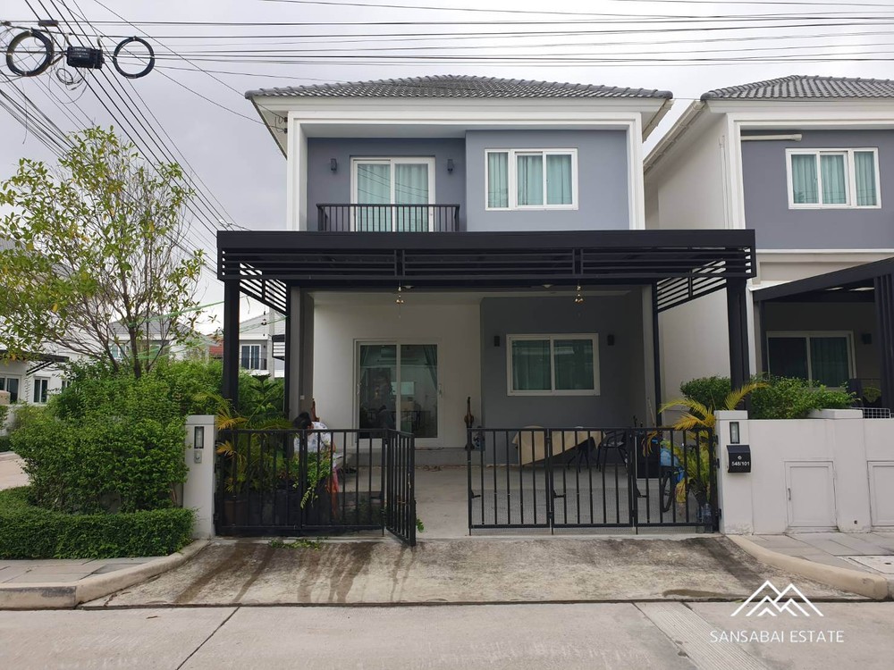HS030:ขาย/ให้เช่า บ้านแฝดชวนชื่น พาร์ค อ่อนนุช วงแหวน บ้านใหม่เจ้าบ้านไม่เคยอยู่