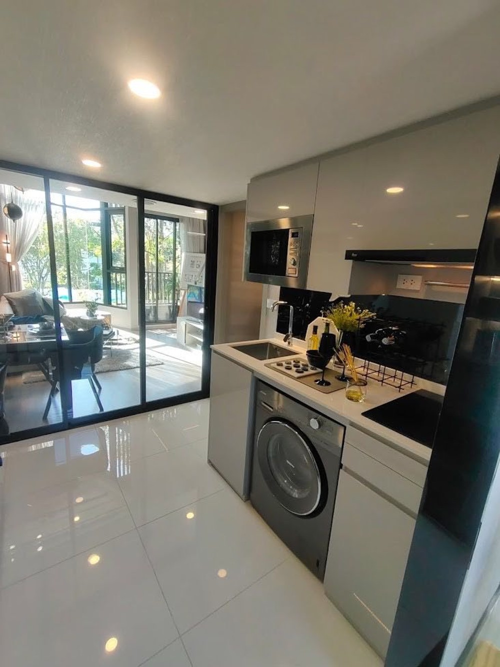 ขายดาวน์ขาดทุน คอนโด Knightsbridge Space Sukhumvit-Rama 4 ห้อง Double Space ใกล้ BTS พระขโนง