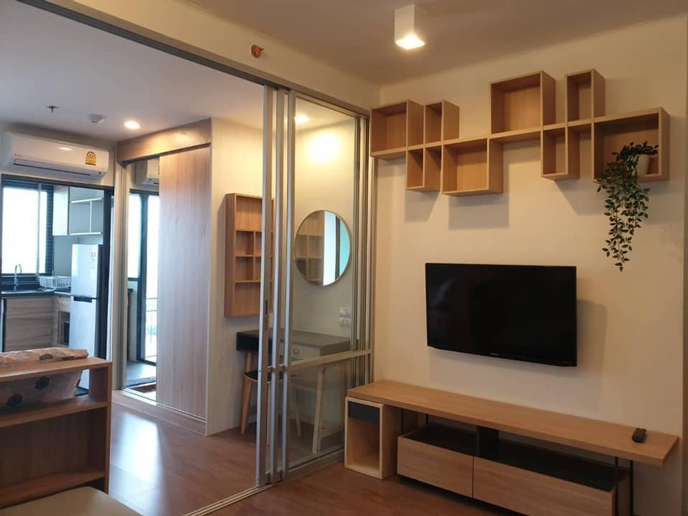 ให้เช่าคอนโด ริมแม่น้ำ U Delight Residence Riverfront Rama 3 วิวแม่น้ำจากระเบียงห้อง
