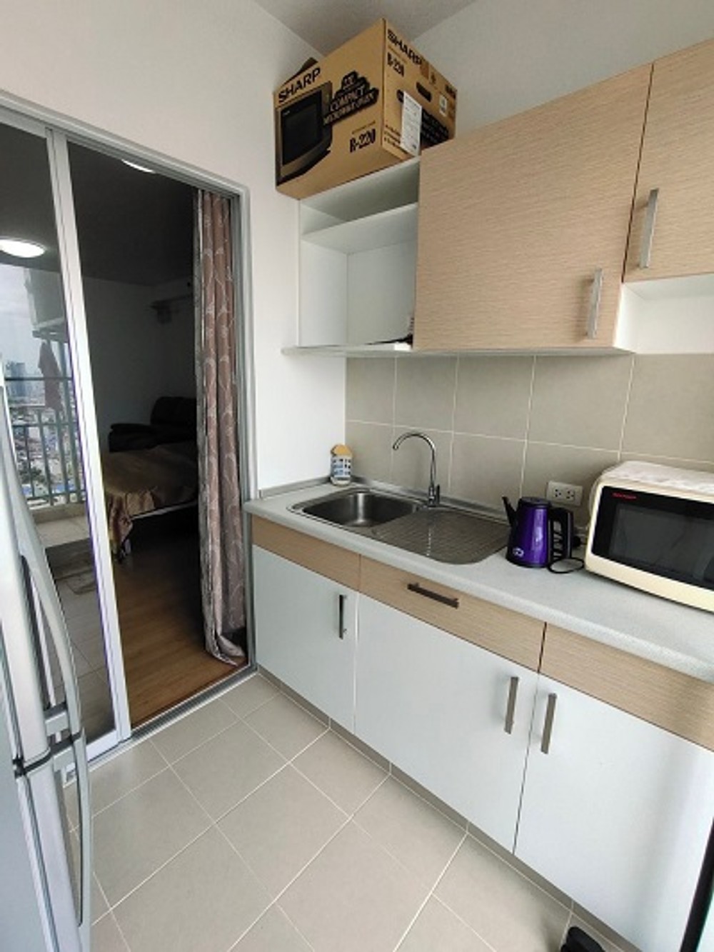For Rent ศุภาลัย ปาร์ค แคราย-งามวงศ์วาน (Stu 31 ตร.ม./7000 บาท) ชั้น 32 ครบ สวย ติดถนนใกล้ห้าง ฟรีส่วนกลาง/จอดรถ 091-5528889 เฟิร์ส