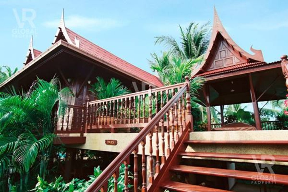 Listing ID 178 ขายรีสอร์ทบนเกาะสมุย บ้านแก้ว วิลล่า พื้นที่ 2-1-76 ไร่ บ้านไทยสไตล์อยุธยา