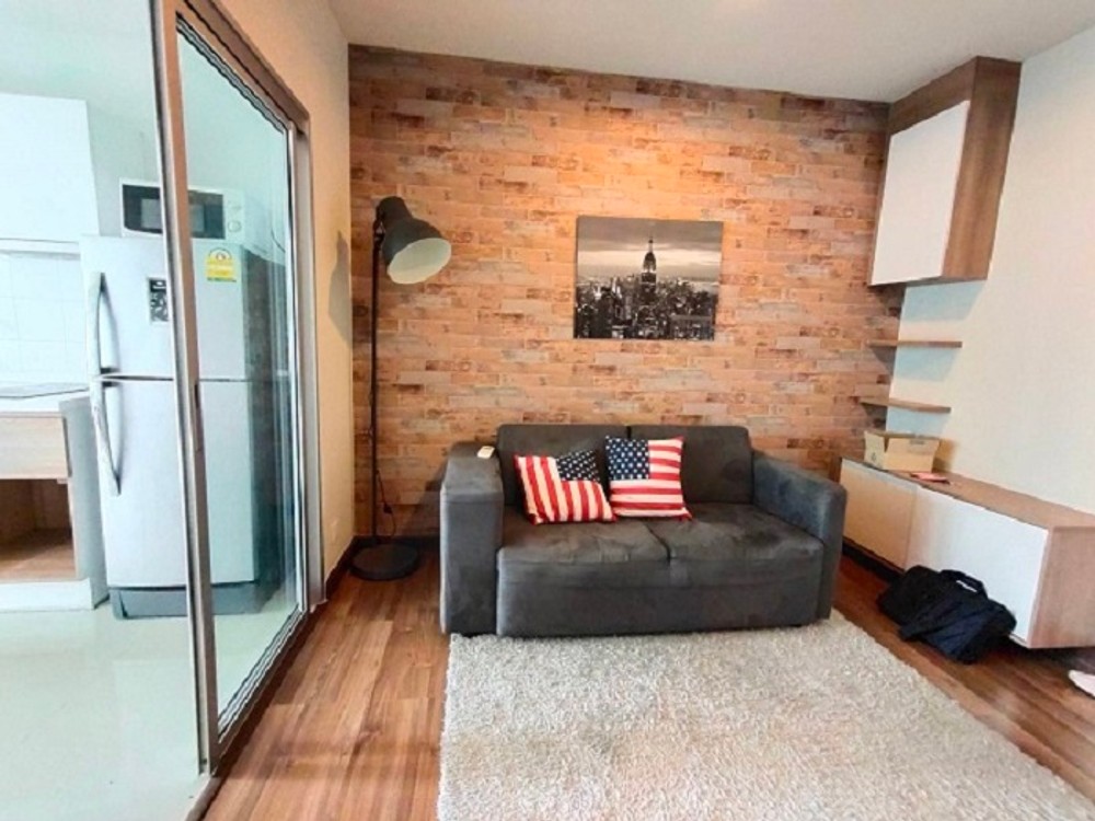 For Rent Centric Tiwanon (1 BED 35 ตรม/8,500 บาท ) ตึก A ชั้น 12 ใกล้ MRT 8000 ครบ พร้อมอยู่ 091-5528889 เฟิร์ส