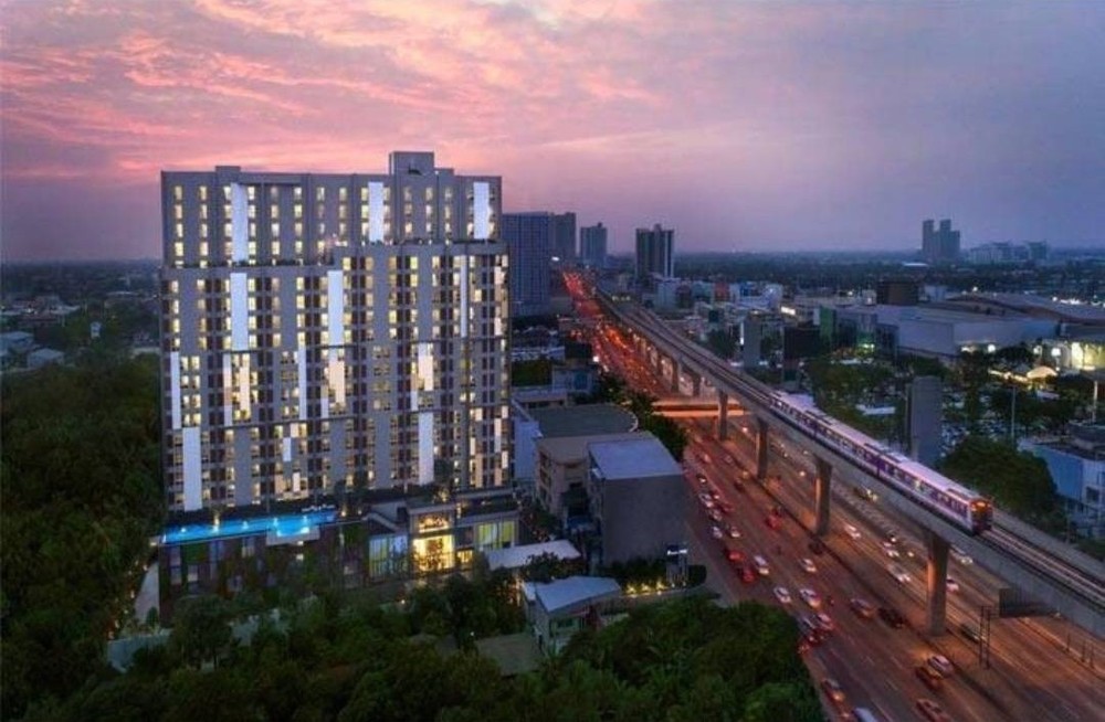 ปล่อยเช่า โครงการอารียา รัตนาธิเบศร์ ll A SPACE ME ll รัตนาธิเบศร์ MRT แยกนนทบุรี 1 200 เมตร