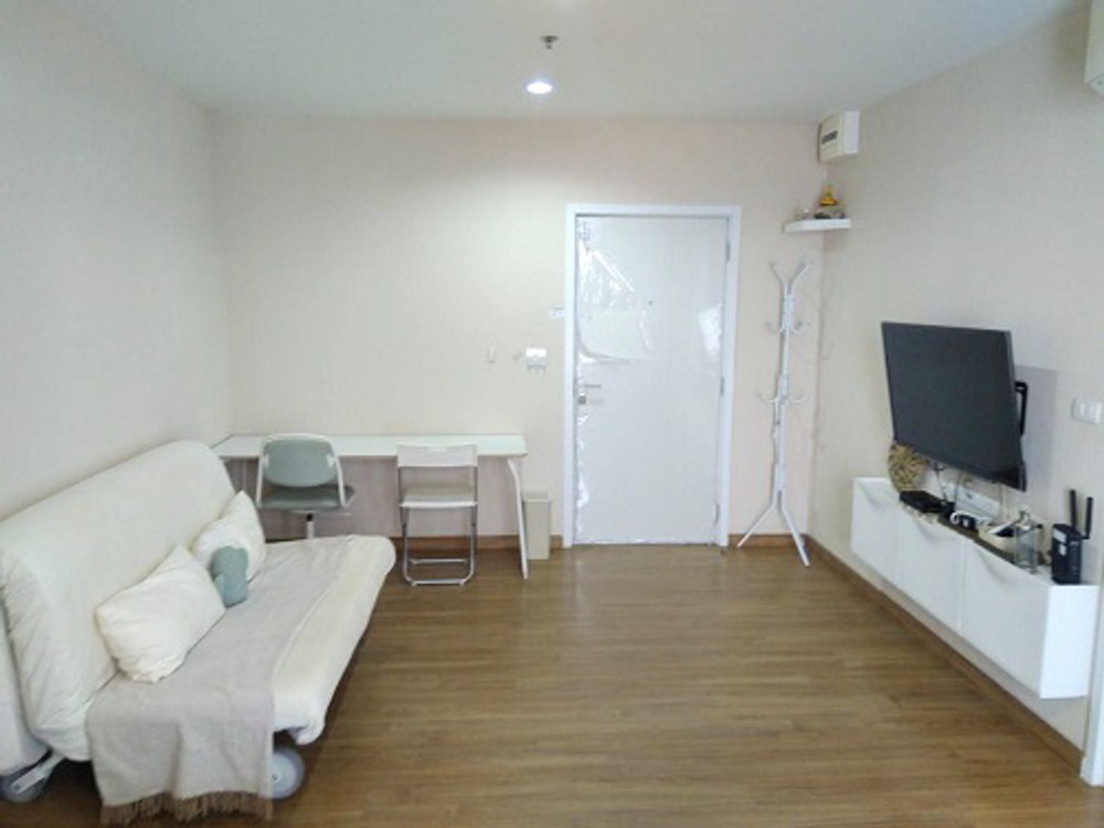 For Rent The Tree Interchange (Studio 30 ตร.ม./8500 บาท) ครบ + ซักผ้า ตึก A ชั้น 19 ใกล้ห้าง/MRT 091-5528889 เฟิร์ส