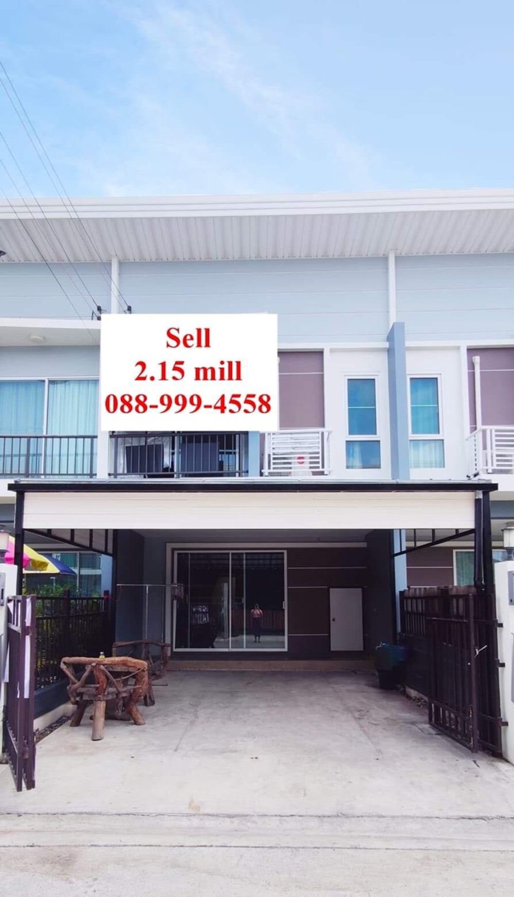ขายหรือให้เช่า ทาวน์โฮม ศุภาลัย ลาดกระบัง54 บางเสาธง 3 ห้องนอน ใกล้สนามบินสุวรรณภูมิ