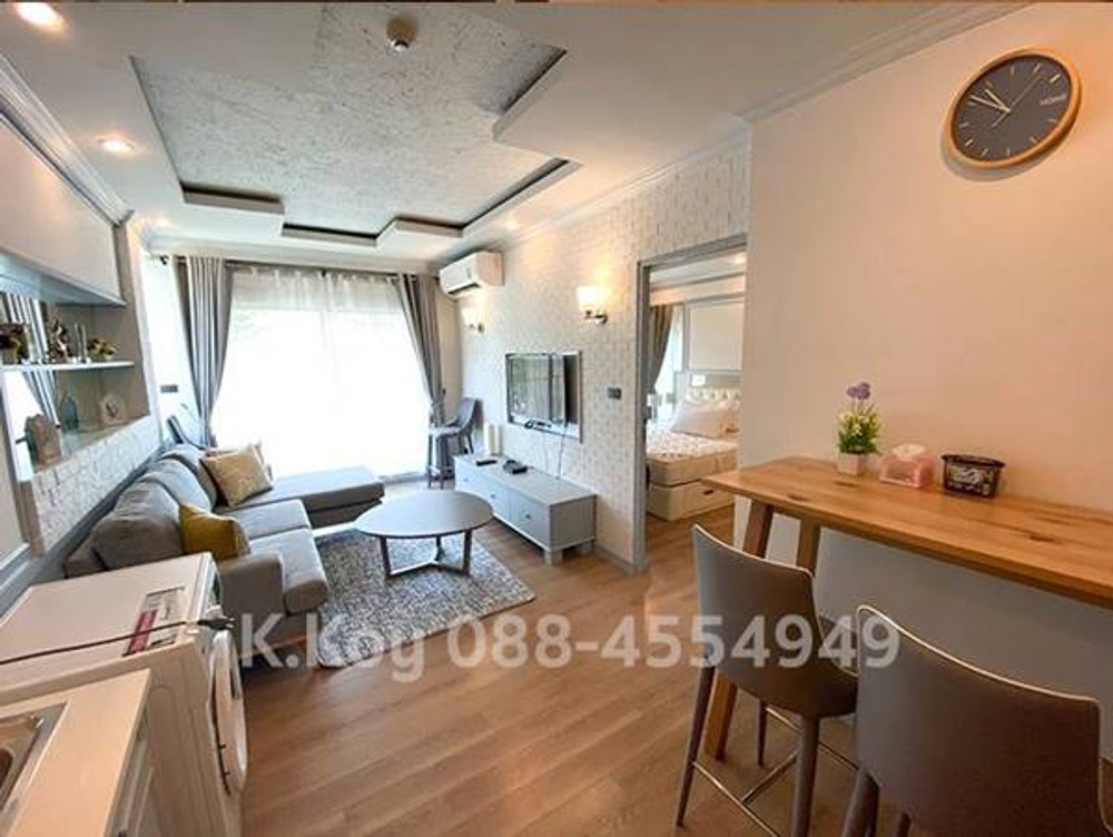 [FOR RENT ให้เช่า] คอนโด The Seed Musee สุขุมวิท26 ใกล้BTSพร้อมพงษ์ ไซส์ 48 ตร.ม.ห้องมุม 1 ห้องนอน 1 ห้องนั่งเล่น 1 ห้องน้ำ ตกแต่งใหม่เอี่ยม (ปล่อยเช่