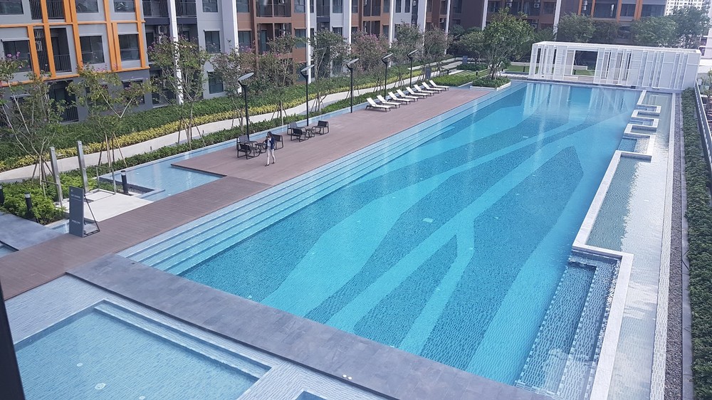 <<ให้เช่า>> The Parkland จรัญฯ-ปิ่นเกล้า (ติดรถไฟฟ้า MRT บางยี่ขัน)  30 ตร.ม. ตึก B 12,000 บาทต่อเดือน