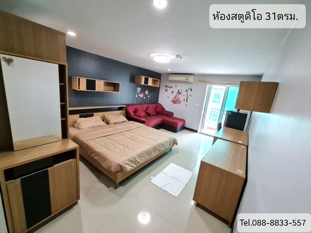 คอนโดให้เช่า ใกล้แยกบางนา พร้อมอยู่ 6000฿/เดือน